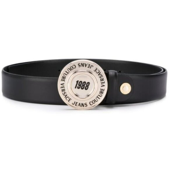 VERSACE JEANS COUTURE Buckle Leather Belt 1988